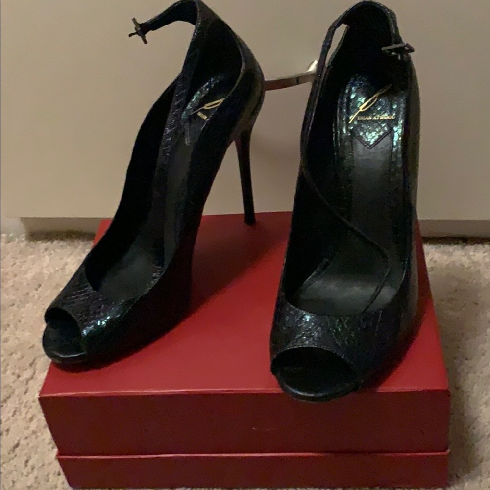 Brian Atwood black heels